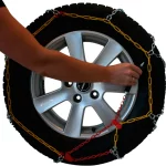 Sneeuwkettingen en sokken