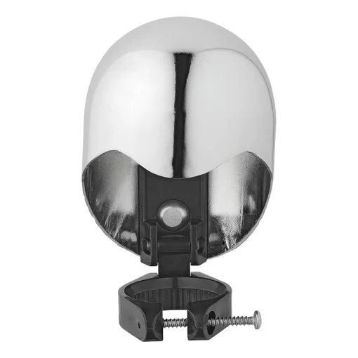 Trekhaakdop Chroom metaal opklapbaar